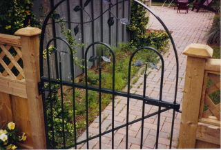 Custom metal gate fabrication