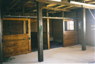 Equestrian facility metalwork